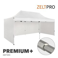 Tirdzniecības Telts Zeltpro Premium+, 3x6 m, Balta cena un informācija | Teltis | 220.lv
