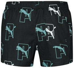 Puma Peldēšanas Šorti Swim Men Print Black 938062 02 938062 02/S cena un informācija | Peldšorti, peldbikses | 220.lv