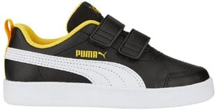 Puma Apavi Courtflex V2 Black 371543 27 371543 27/1.5 цена и информация | Детская спортивная обувь | 220.lv