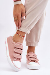 Klasiskās Velcro auduma kedas, Big Star LL274A200 Pink cena un informācija | Sporta apavi sievietēm | 220.lv