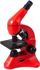 Mikroskops ar Eksperimentālo Komplektu K50 Levenhuk Rainbow 50L Oranž krāsā 40x - 800x cena un informācija | Teleskopi un mikroskopi | 220.lv