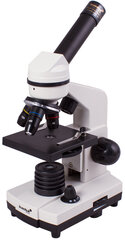 Mikroskops Levenhuk Rainbow D2L PLUS Baltā Krāsā 40x-400x ar eksperimentālo komplektu K50 cena un informācija | Teleskopi un mikroskopi | 220.lv