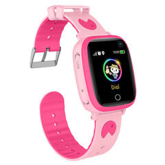 Детские смарт-часы Happyjoe Quipplo Pink с функцией вызова, 2G-подключением, камерой, отслеживанием местоположения и водонепроницаемостью цена и информация | Смарт-часы (smartwatch) | 220.lv