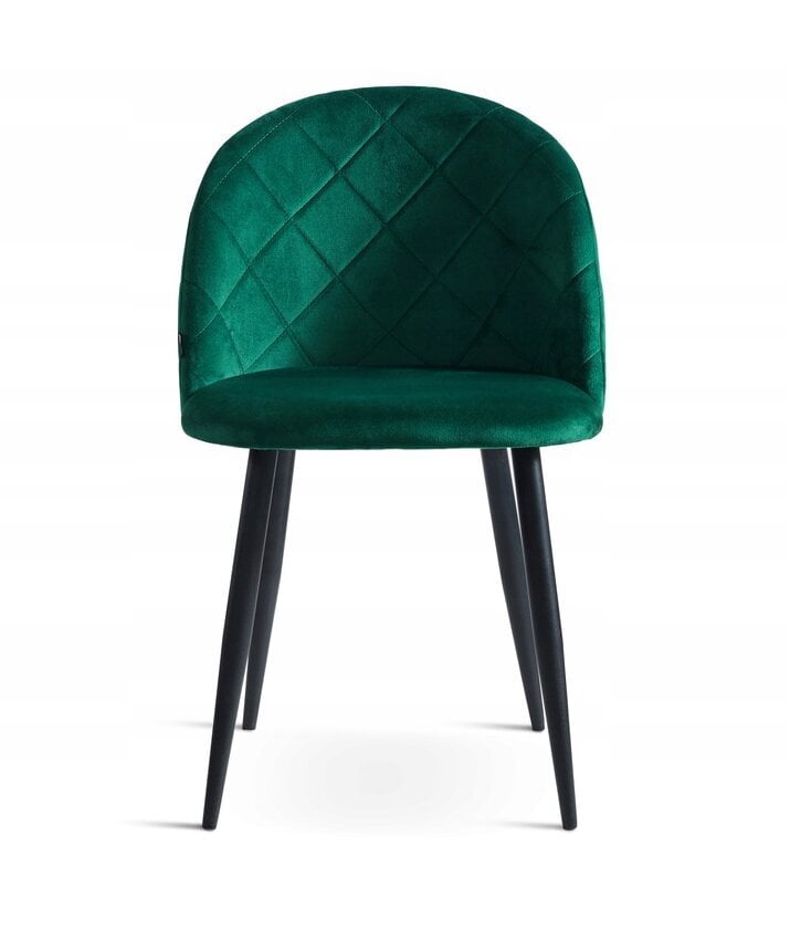 Krēsls Viking Glamour, 78 x 48 x 44, zaļš cena un informācija | Virtuves un ēdamistabas krēsli | 220.lv