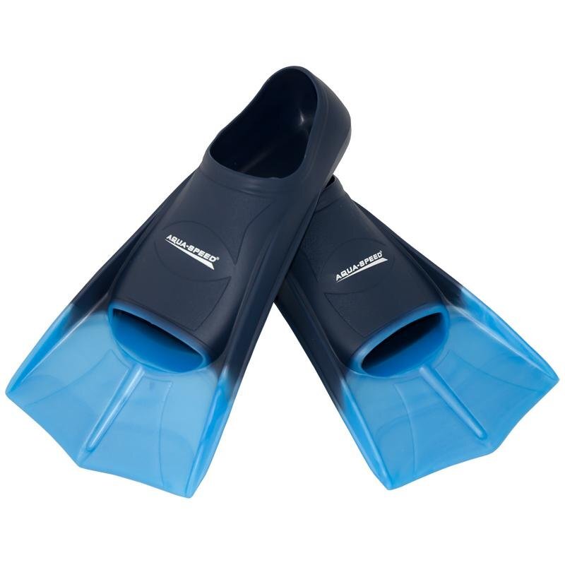 Aqua-Speed zilas/tumši zilas peldēšanas pleznas 31/32 cena un informācija | Pleznas peldēšanai | 220.lv