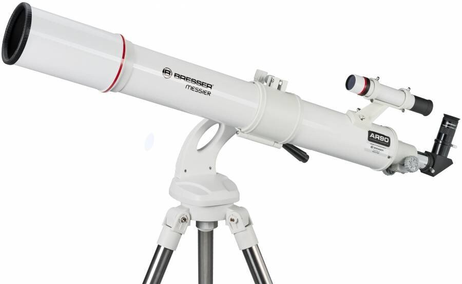 Teleskops BRESSER Messier AR-90/900 NANO AZ >180x ar zvaigžņu karti cena un informācija | Teleskopi un mikroskopi | 220.lv