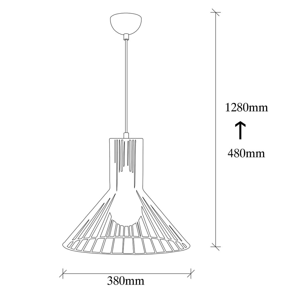 Opviq piekaramā lampa cena un informācija | Lustras | 220.lv