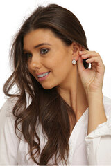 JwL Luxury Pearls Красивые серебряные серьги с настоящим жемчугом JL0718 sJL0718 цена и информация | Серьги | 220.lv