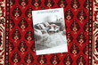 Neslīdošs paklājs INKO sarkans 67cm цена и информация | Paklāji | 220.lv