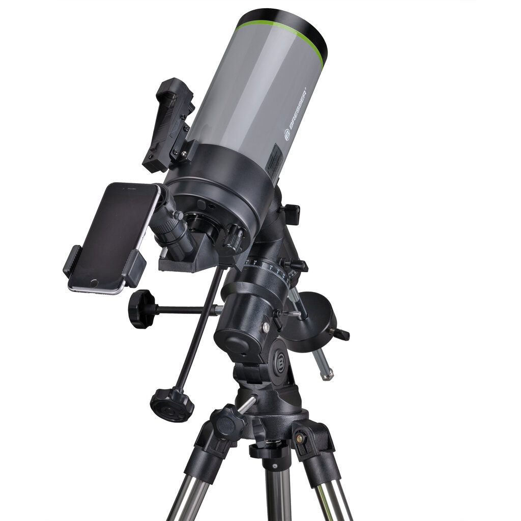 BRESSER FirstLight MAC 100/1400 Teleskops ar EQ-3 stiprinājumu cena un informācija | Teleskopi un mikroskopi | 220.lv