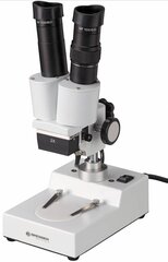 Stereo mikroskops BRESSER Biorit ICD 20x cena un informācija | Teleskopi un mikroskopi | 220.lv