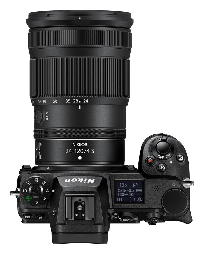 Nikon Z 7II, (Z7II), (Z 7 II), (Z7 II) + Nikkor Z 24-120mm f/4 S + FTZ II Adapter cena un informācija | Digitālās fotokameras | 220.lv