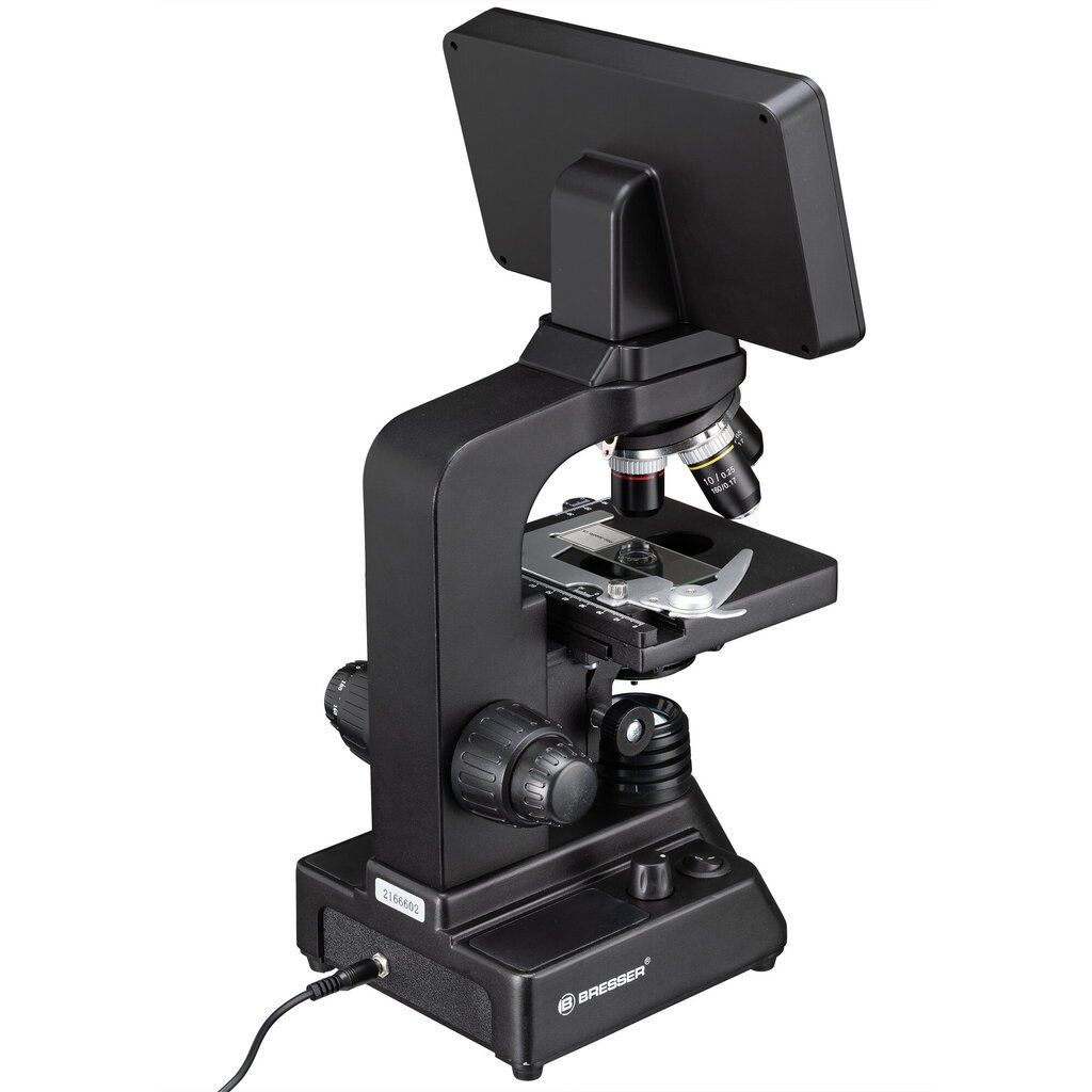 BRESSER Researcher LCD mikroskops cena un informācija | Teleskopi un mikroskopi | 220.lv