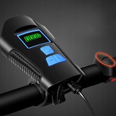 Многофункциональный светодиодный велосипедный фонарь с аккумулятором 2000 мАч. цена и информация | Велосипедные фонари, отражатели | 220.lv