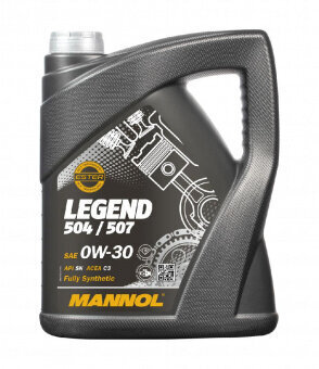 Motoreļļa Mannol 7730 Legend 504/507 0W-30, 5l cena un informācija | Motoreļļas | 220.lv