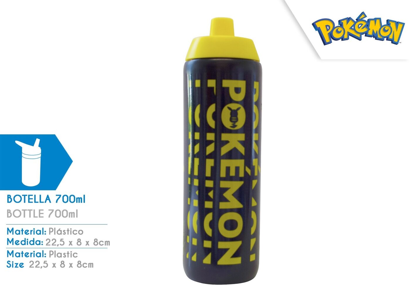 Pokemon ūdens pudele 700ml цена и информация | Datorspēļu suvenīri | 220.lv