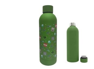 Water bottle 500ml MC91702 Minecraft KiDS Licensing цена и информация | Атрибутика для игроков | 220.lv