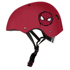 Детский шлем Spiderman, M/L (52-56 см), красный цена и информация | Шлемы | 220.lv
