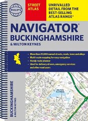 Philip's Navigator Street Atlas Buckinghamshire and Milton Keynes цена и информация | Путеводители, путешествия | 220.lv