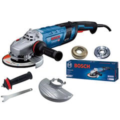 Leņķa slīpmašīna Bosch GWS 30-180 B Professional 06018G0000 цена и информация | Шлифовальные станки | 220.lv