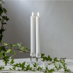 LED sveču komplekts 2gab 25CM cena un informācija | Sveces un svečturi | 220.lv