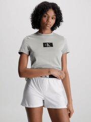 T-krekls sievietēm Calvin Klein 545664707, pelēks cena un informācija | T-krekli sievietēm | 220.lv