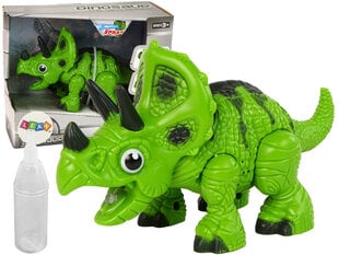 Interaktīvs dinozaurs - Triceratops, zaļš cena un informācija | Rotaļlietas zēniem | 220.lv