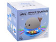 Interaktīvā rotaļlieta - Laimīgais valis, pelēks цена и информация | Rotaļlietas zīdaiņiem | 220.lv