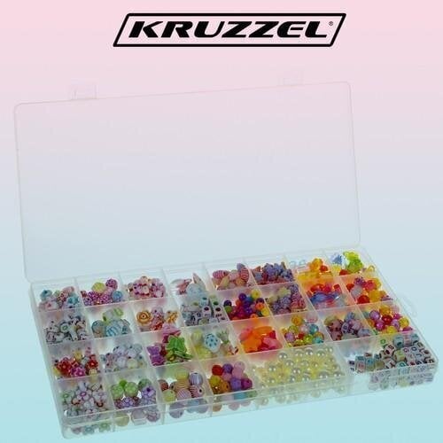 Aproču izgatavošanas komplekts DIY Beads Kruzzel cena un informācija | Attīstošās rotaļlietas | 220.lv