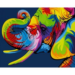 Набор для рисования по номерам Цветной слон 30x40 цена и информация | Живопись по номерам | 220.lv