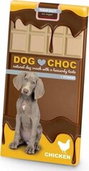 Duvo+ šokolāde suņiem ar vistu, 100 g cena un informācija | Gardumi suņiem | 220.lv