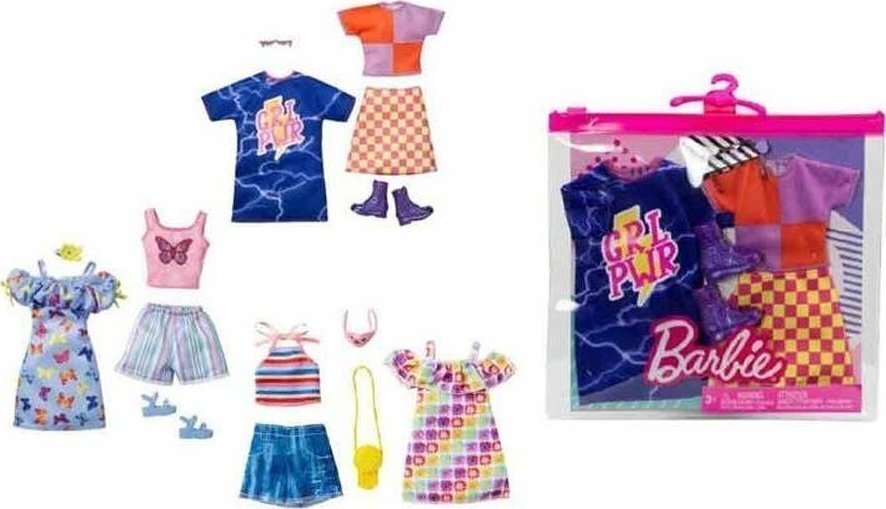 Leļļu apģērbu komplekts Mattel Barbie цена и информация | Rotaļlietas meitenēm | 220.lv