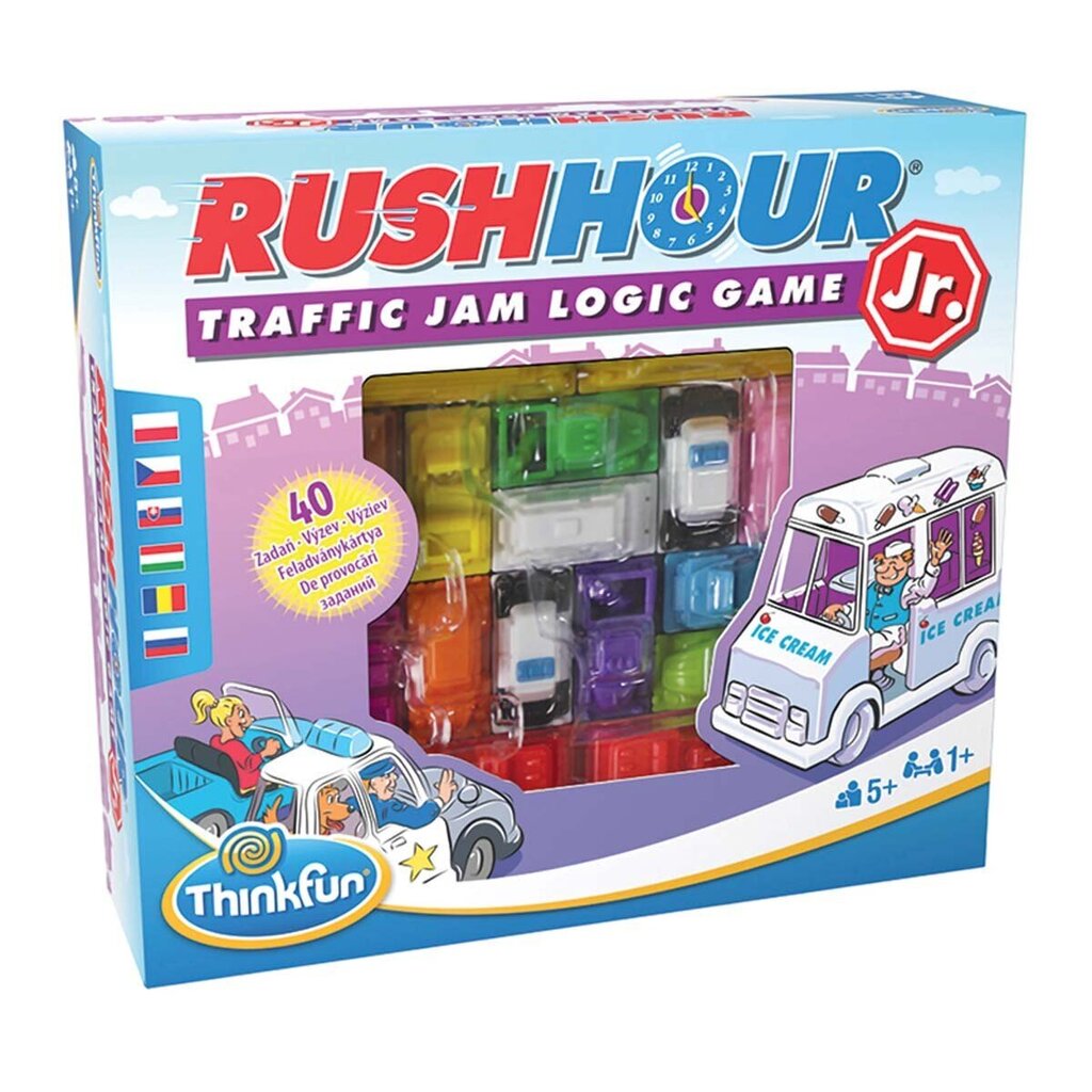 Ravensburger Rush Hour Jr PL/CS/SK/Ru/Hu/RO 76409 cena un informācija | Galda spēles | 220.lv