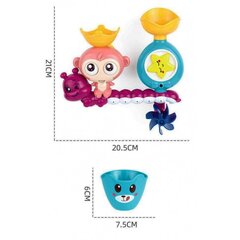 Vannas rotaļlieta Simtkājis un Pērtiķis, Woopie cena un informācija | Rotaļlietas zīdaiņiem | 220.lv
