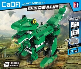 Dinozaurs krokodils 2-in-1 bloki Cada C51035W cena un informācija | Konstruktori | 220.lv