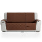 Biezs vienpusējs dīvāna aizsargs 200x195cm, brūns cena un informācija | Mēbeļu pārvalki | 220.lv