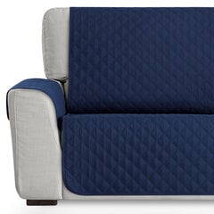 Bestcovers Biezs vienpusējs dīvāna aizsargs 200x195cm, tumši zils cena un informācija | Mēbeļu pārvalki | 220.lv