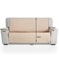 Bestcovers Biezs vienpusējs dīvāna aizsargs 110x195cm, bēšs цена и информация | Mēbeļu pārvalki | 220.lv