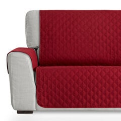 Bestcovers Biezs vienpusējs dīvāna aizsargs 160x195cm, sarkans cena un informācija | Mēbeļu pārvalki | 220.lv
