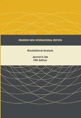 Biostatistical Analysis: Pearson New International Edition 5th edition цена и информация | Книги по экономике | 220.lv