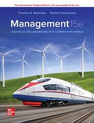 Management: Leading & Collaborating in a Competitive World ISE 15th edition цена и информация | Книги по экономике | 220.lv