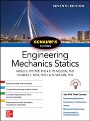 Schaum's Outline of Engineering Mechanics: Statics, Seventh Edition 7th edition cena un informācija | Sociālo zinātņu grāmatas | 220.lv