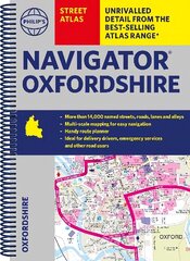 Philip's Navigator Street Atlas Oxfordshire: Spiral edition цена и информация | Путеводители, путешествия | 220.lv
