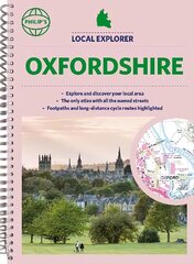 Philip's Local Explorer Street Atlas Oxfordshire cena un informācija | Ceļojumu apraksti, ceļveži | 220.lv