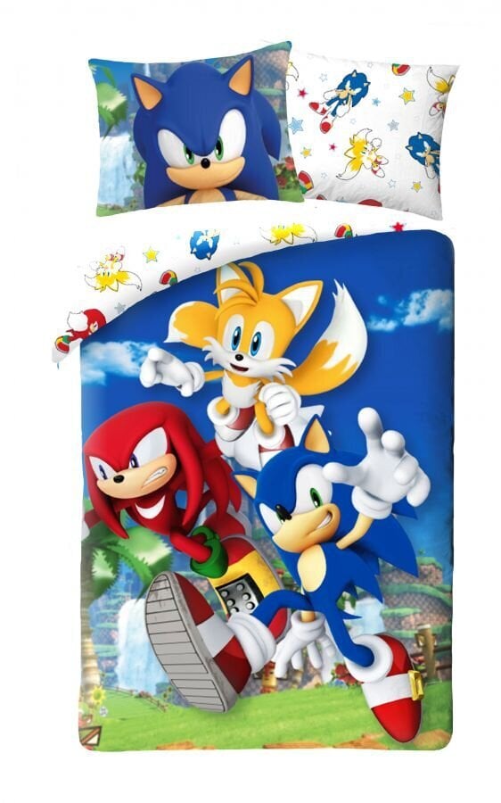 Gultas veļa Sonic 140 x 200 + 70 x 90 cm cena un informācija | Bērnu gultas veļa | 220.lv