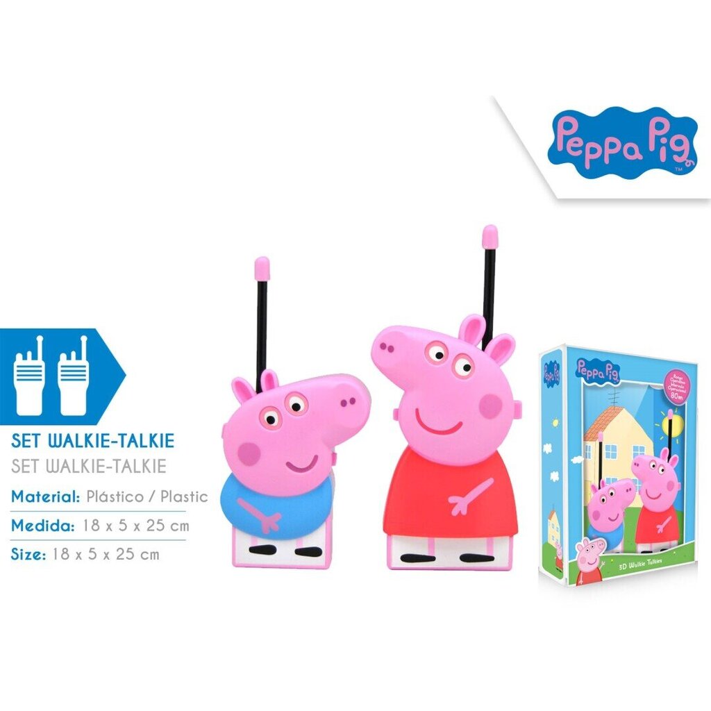 Rācija Peppa Pig cena un informācija | Rotaļlietas zēniem | 220.lv