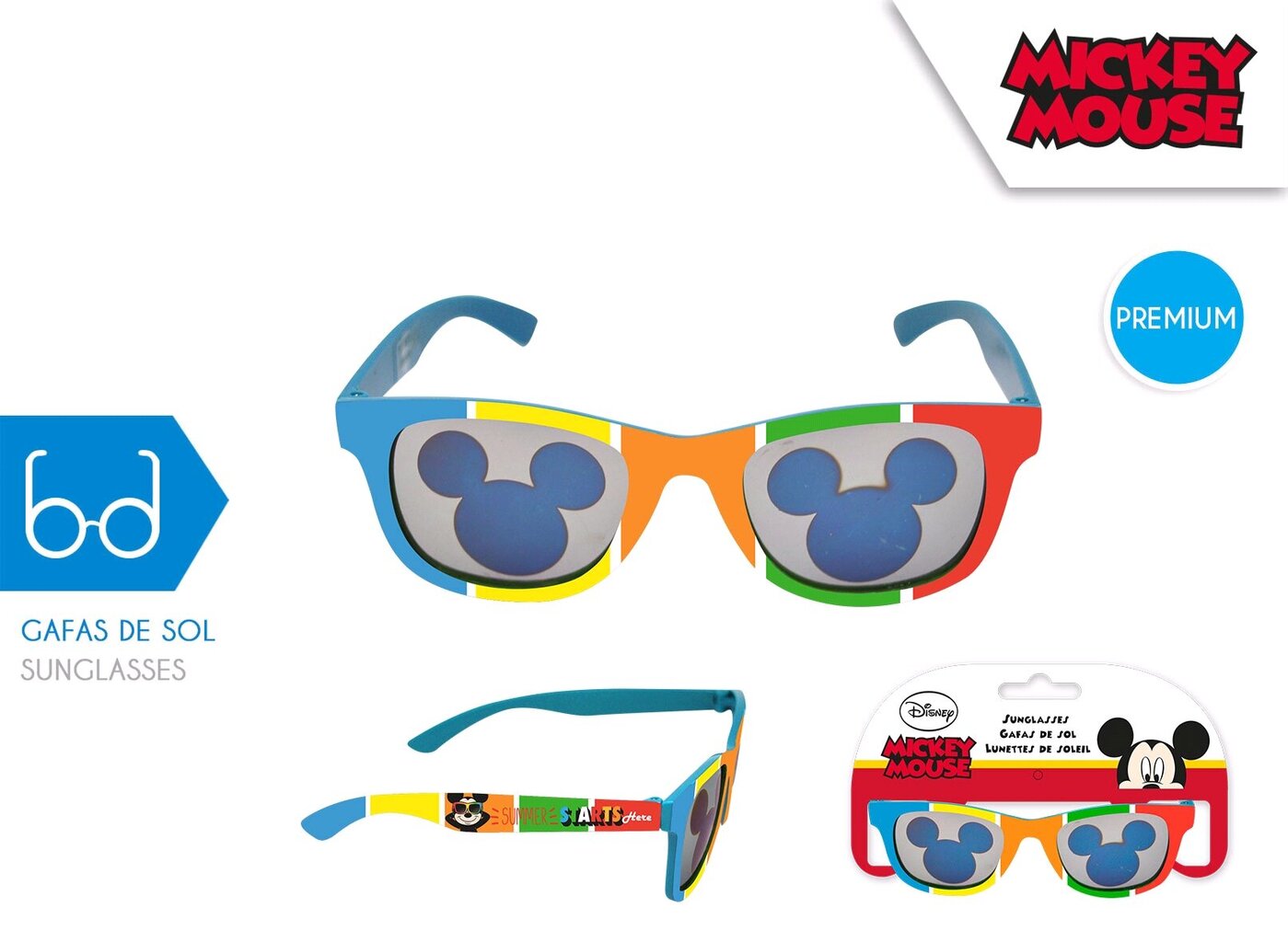 Saulesbrilles Mickey Mouse WD21011 cena un informācija | Bērnu aksesuāri | 220.lv