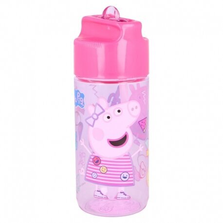 Peppa Pig tritāna pudele 430 ml cena un informācija | Ūdens pudeles | 220.lv