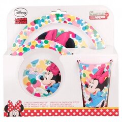 Minnie Mouse trauku komplekts цена и информация | Праздничная одноразовая посуда | 220.lv