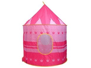 Bērnu telts Pils, rozā cena un informācija | Bērnu rotaļu laukumi, mājiņas | 220.lv